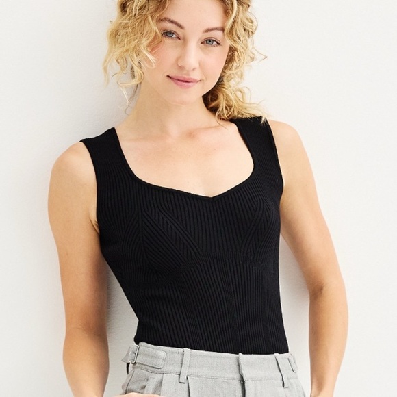 SO Sleeveless Sweater Bodysuit | Juniors - Picture 1 of 12